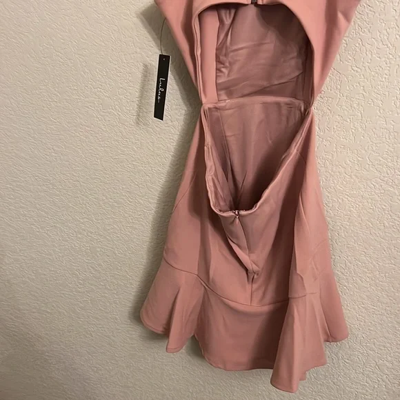 Lulus Positively Beaming Backless Ruffled Mini Dress - Picture 5 of 7